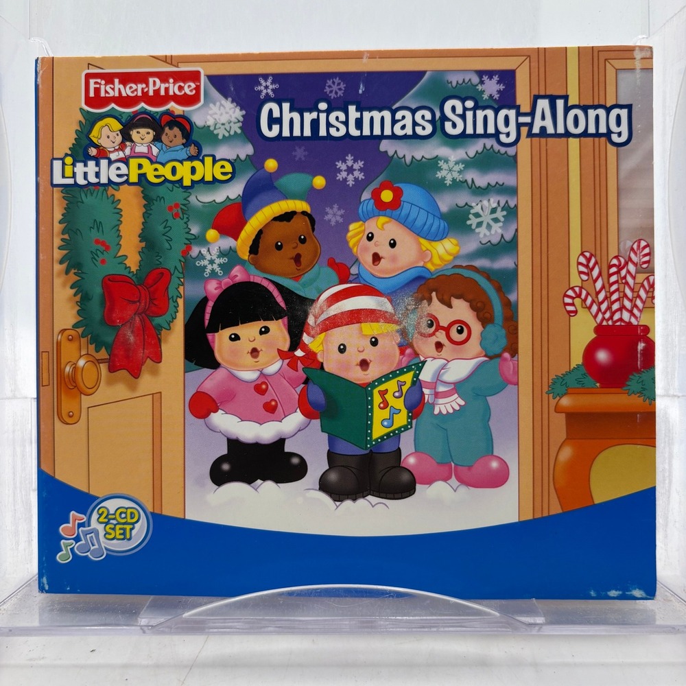 Fisher Price Little People Christmas Sing-Along 2-CD Set Holiday Music 208027